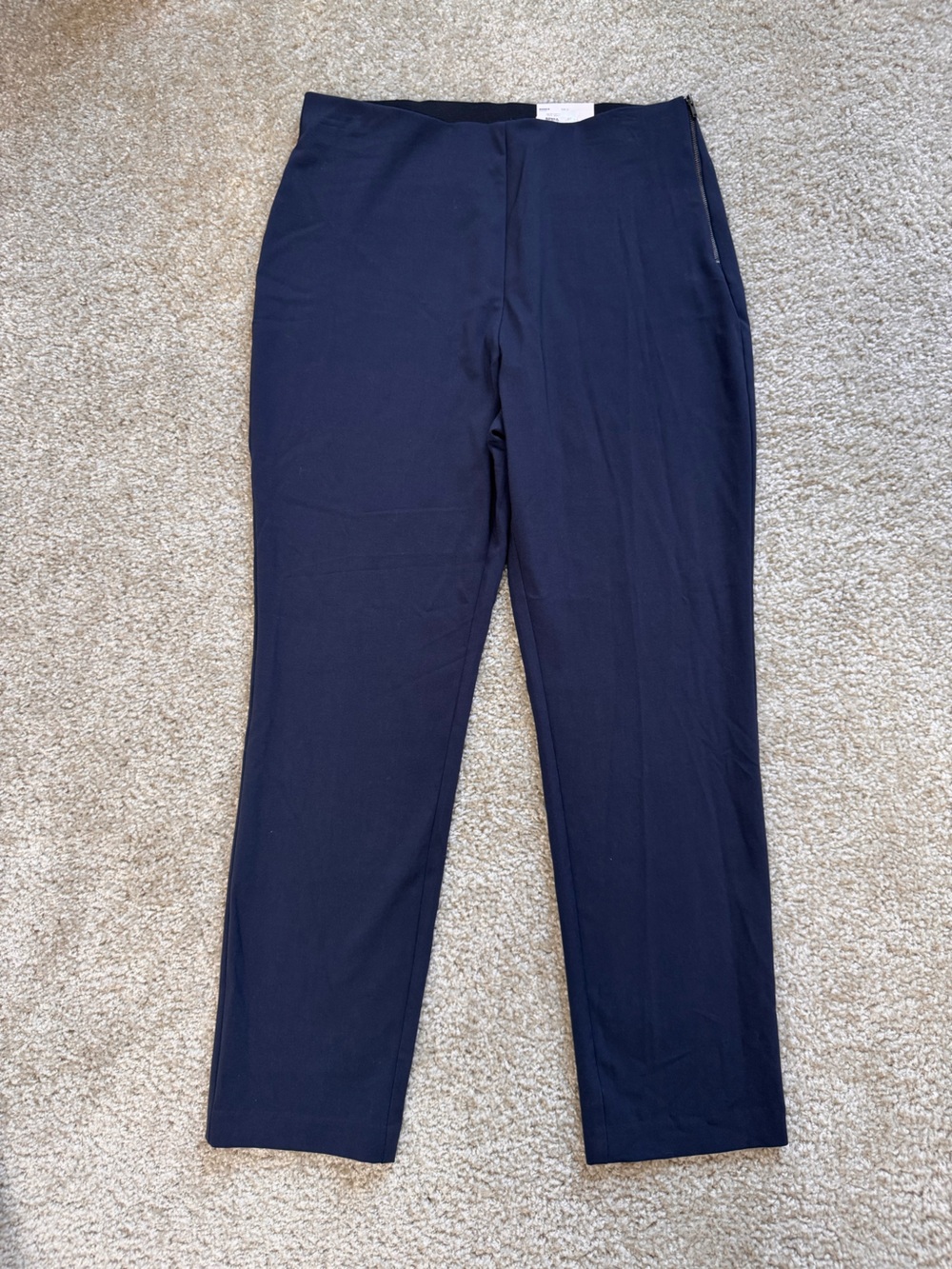 Nine West Navy Skinny Pants